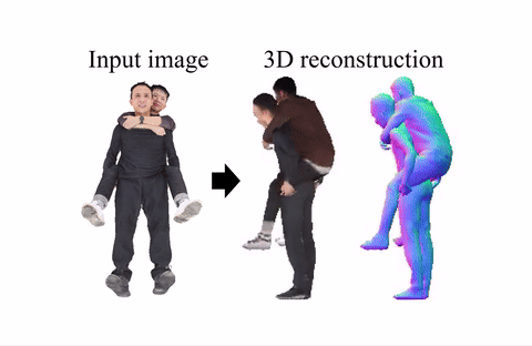 HUG3D: Human Group-Aware 3D Reconstruction from a Single Image with Physical Interaction
